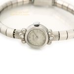 Ladies Rolex 18ct White Gold & Diamond c1948 mobile navigation (14)