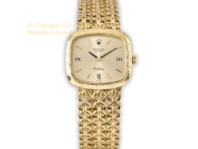 Ladies Rolex Cellini Cal.1600 18ct 1969 on Bracelet (4)