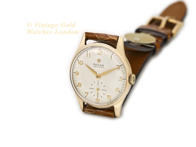Rolex Precision Cal.1200 9ct c1958 (6)