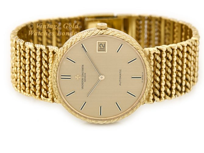 Vacheron Constantin Cal.K1121 18ct 1968 on 18ct Bracelet (7)