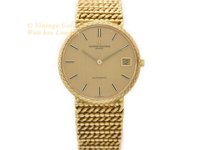 Vacheron Constantin Cal.K1121 18ct 1968 on 18ct Bracelet (4)