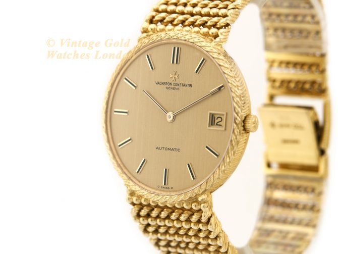 Vacheron Constantin Cal.K1121 18ct 1968 on 18ct Bracelet (5)