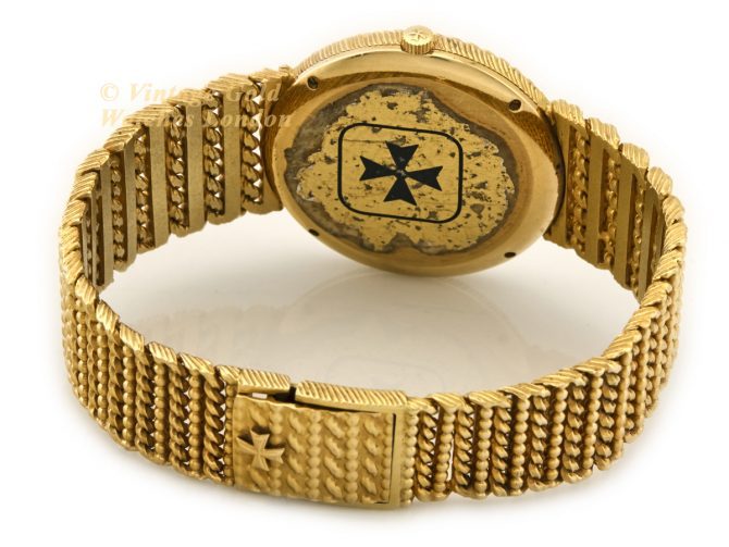 Vacheron Constantin Cal.K1121 18ct 1968 on 18ct Bracelet (11)
