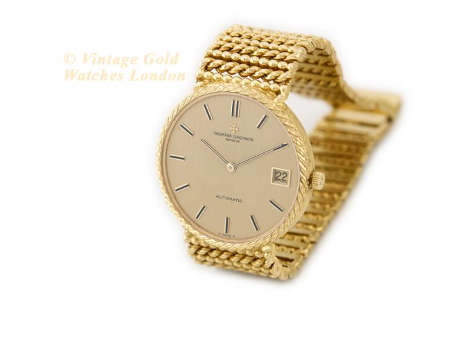 Vacheron Constantin Cal.K1121 18ct 1968 on 18ct Bracelet (6)