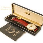 Avia, Chronograph Cal.149 9ct 1959 – Original Dial – Museum Condition mobile navigation (12)