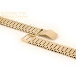 Vintage 9ct Yellow Gold Bracelet 18mm 1999 mobile navigation (1)