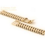 Vintage 9ct Yellow Gold Bracelet 18mm 1999 mobile navigation (2)
