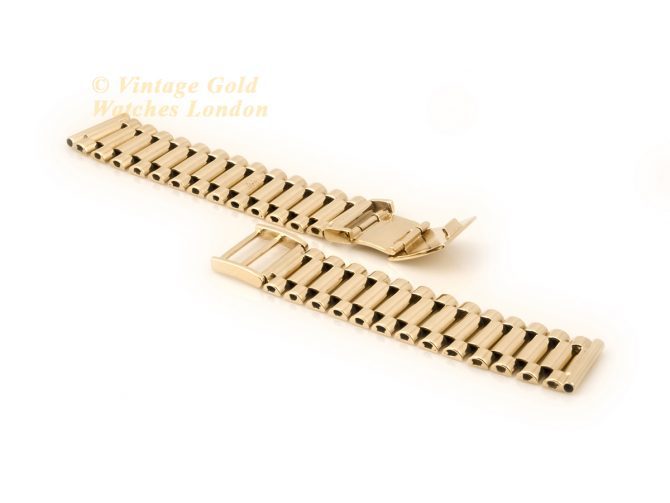 Vintage 9ct Yellow Gold Bracelet 18mm 1999 (2)