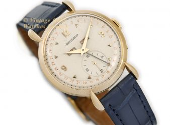 JLC1522 Jaeger Le Coultre Date Sub Dial 18ct Gold 9 WM