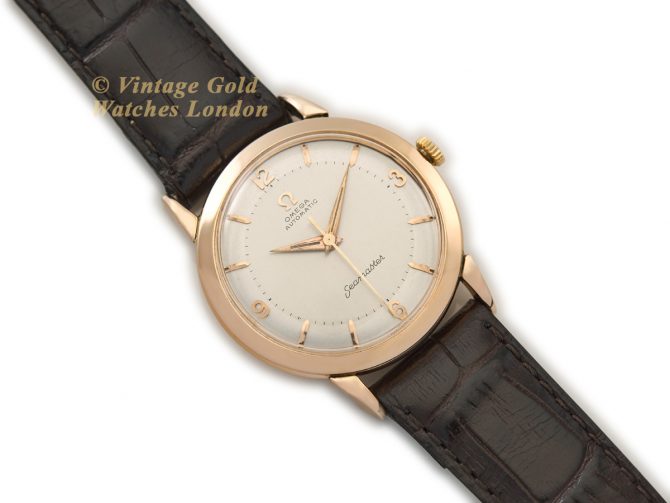 Omega Seamaster Automatic Cal.501 18ct Pink Gold 1957 (8)