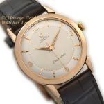Omega Seamaster Automatic Cal.501 18ct Pink Gold 1957 mobile navigation (2)