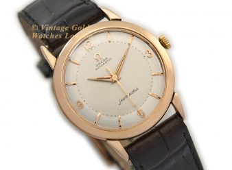 Omega Seamaster Automatic Cal.501 18ct Pink Gold 1957 - hover