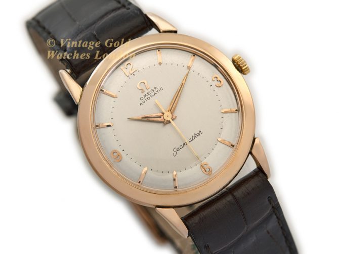 Omega Seamaster Automatic Cal.501 18ct Pink Gold 1957 (2)