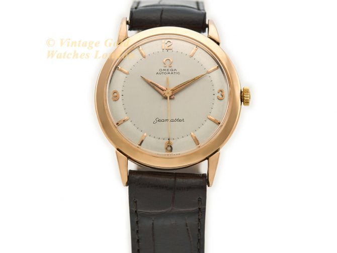 Omega Seamaster Automatic Cal.501 18ct Pink Gold 1957 (4)