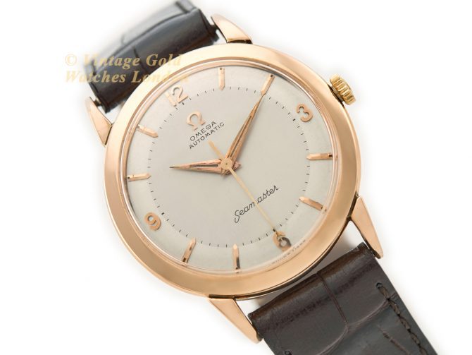 Omega Seamaster Automatic Cal.501 18ct Pink Gold 1957 (1)