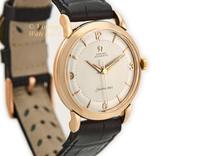 Omega Seamaster Automatic Cal.501 18ct Pink Gold 1957 (3)