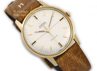 Omega Seamaster Genève Cal.552 18ct 1967 - hover