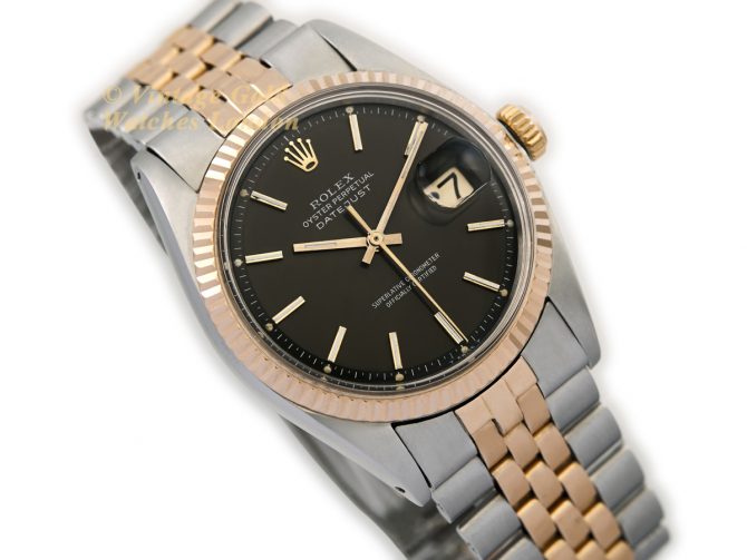 Rolex Datejust Model Ref.1601 Steel & 18ct Pink Gold 1971 (2)