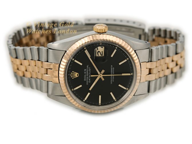 Rolex Datejust Model Ref.1601 Steel & 18ct Pink Gold 1971 (7)