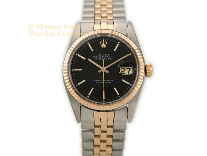 Rolex Datejust Model Ref.1601 Steel & 18ct Pink Gold 1971 (4)