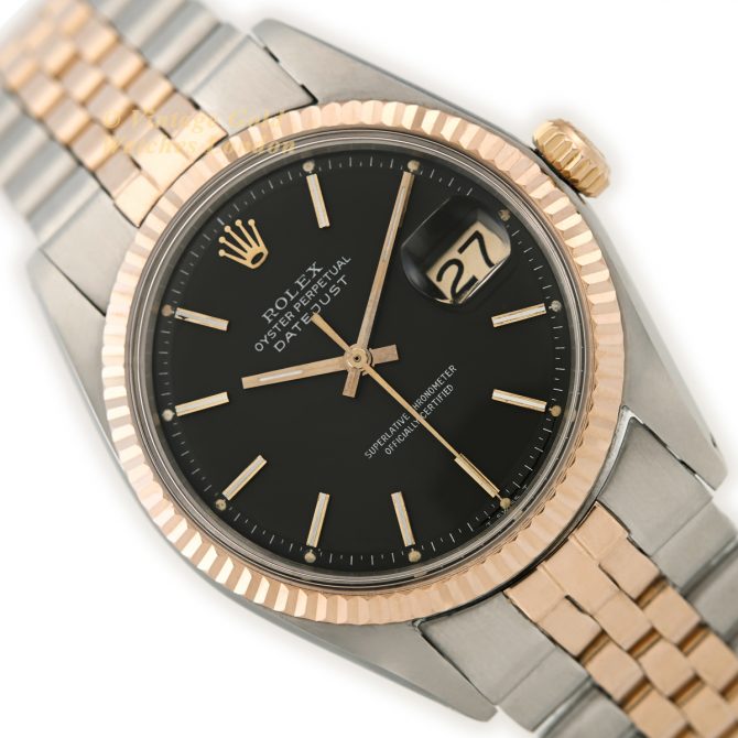 Rolex Datejust Model Ref.1601 Steel & 18ct Pink Gold 1971 (15)