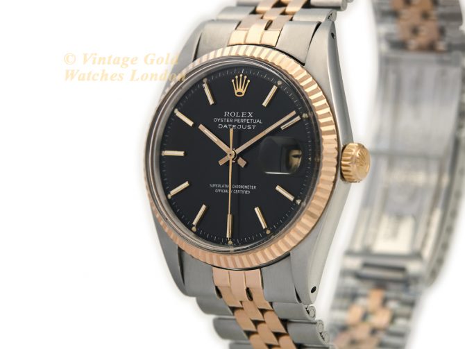 Rolex Datejust Model Ref.1601 Steel & 18ct Pink Gold 1971 (5)