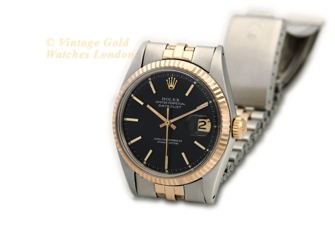 Rolex Datejust Model Ref.1601 Steel & 18ct Pink Gold 1971 (6)