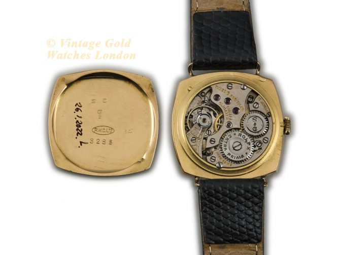 Rolex Cushion Model Ref.3288 18ct c1933 (12)
