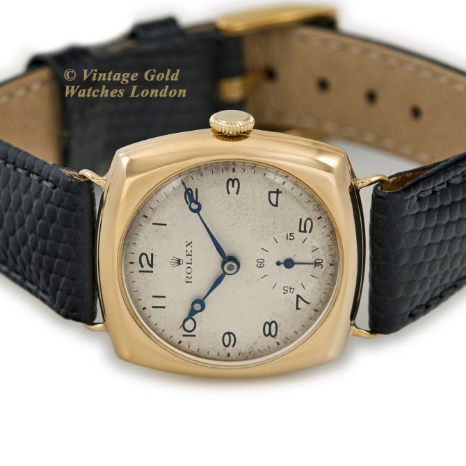 Rolex Cushion Model Ref.3288 18ct c1933 (14)