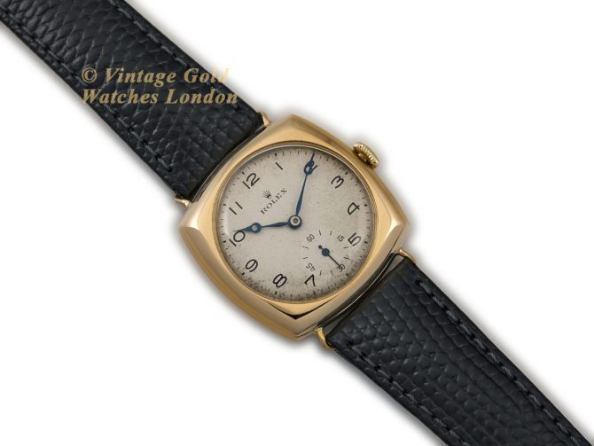 Rolex Cushion Model Ref.3288 18ct c1933 (8)