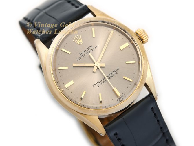 Rolex Oyster Perpetual Model Ref.1005 9ct 1961 (2)
