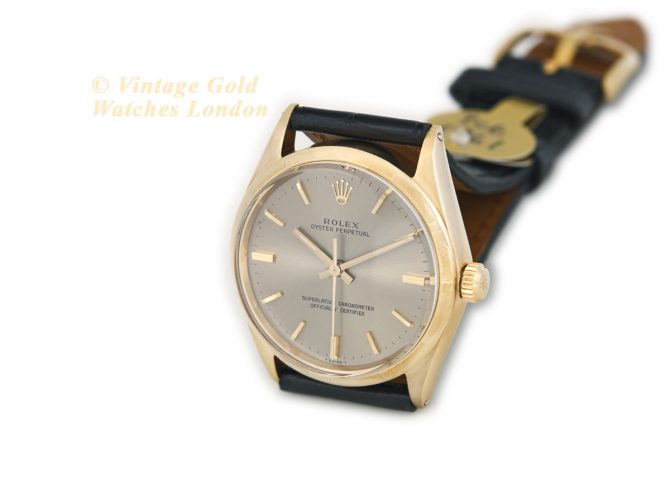 Rolex Oyster Perpetual Model Ref.1005 9ct 1961 (6)