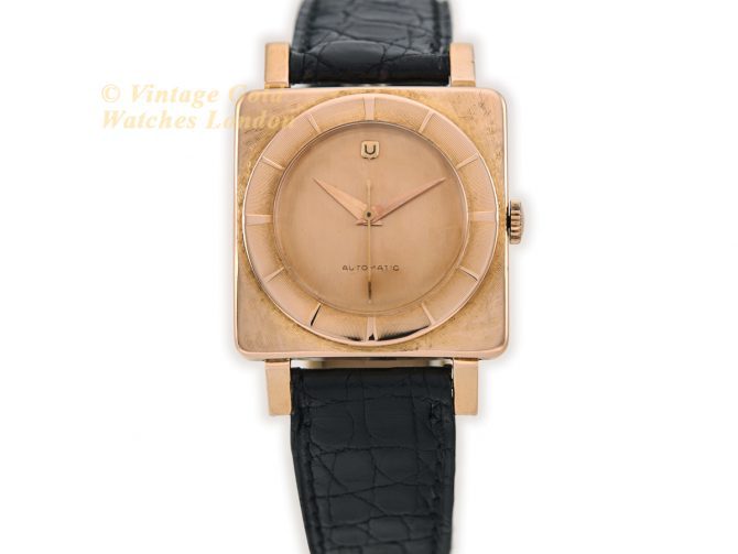 Universal Geneve Cal.139 Bumper Automatic 18ct Pink Gold 1956 (4)