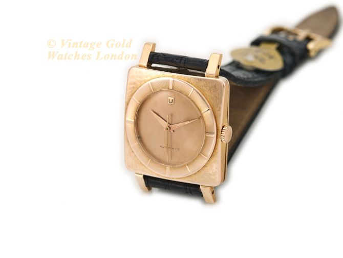 Universal Geneve Cal.139 Bumper Automatic 18ct Pink Gold 1956 (6)