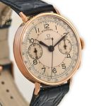 Omega Chronograph Cal.33.3 18ct Pink Gold 1939 mobile navigation (3)