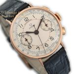 Omega Chronograph Cal.33.3 18ct Pink Gold 1939 mobile navigation (2)