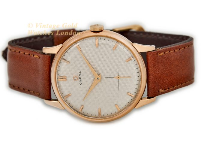 Omega Model Ref.2607 18ct Pink Gold 1949 (7)