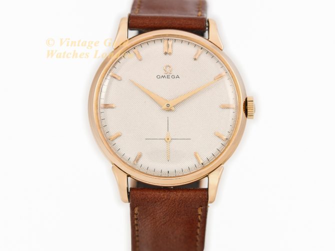 Omega Model Ref.2607 18ct Pink Gold 1949 (4)