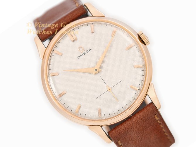 Omega Model Ref.2607 18ct Pink Gold 1949 (1)