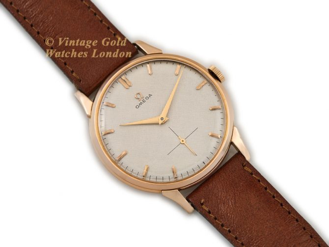 Omega Model Ref.2607 18ct Pink Gold 1949 (8)