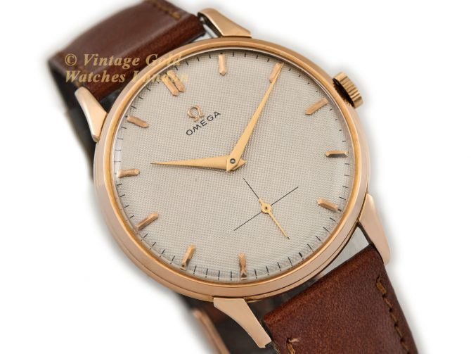 Omega Model Ref.2607 18ct Pink Gold 1949 (2)