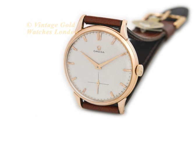 Omega Model Ref.2607 18ct Pink Gold 1949 (6)