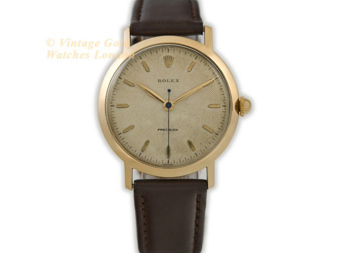 Rolex Precision Model Ref.544 18ct 1954 Oversize (4)