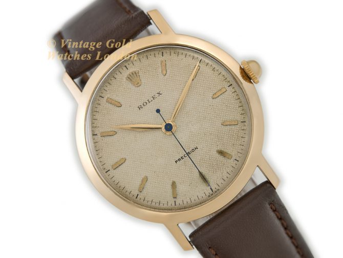Rolex Precision Model Ref.544 18ct 1954 Oversize (1)