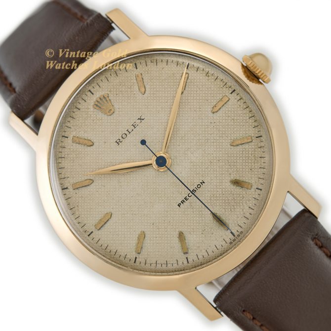 Rolex Precision Model Ref.544 18ct 1954 Oversize (15)