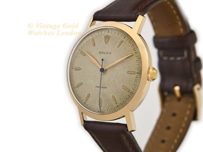 Rolex Precision Model Ref.544 18ct 1954 Oversize (5)
