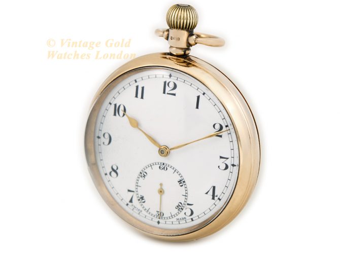 Rolex Pocket Watch 9ct Yellow Gold 1949 (3)