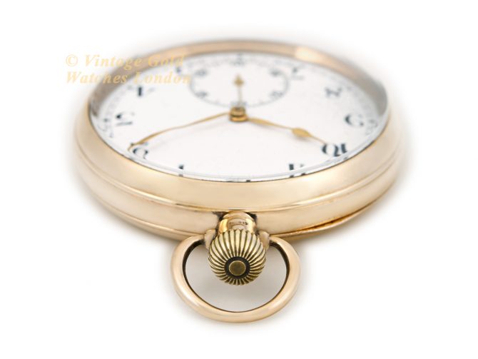 Rolex Pocket Watch 9ct Yellow Gold 1949 (4)