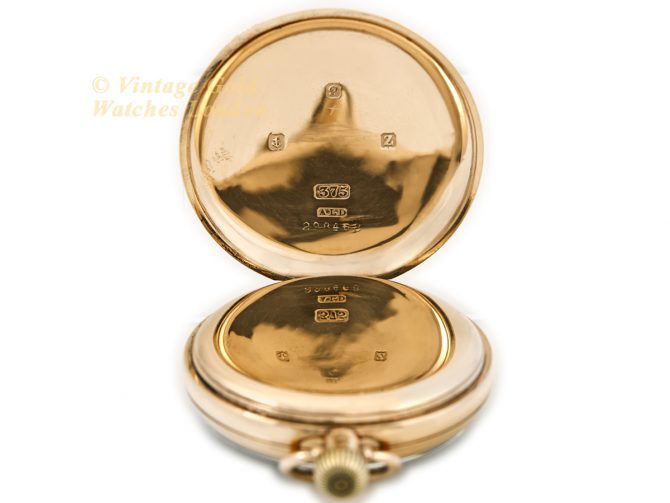 Rolex Pocket Watch 9ct Yellow Gold 1949 (9)