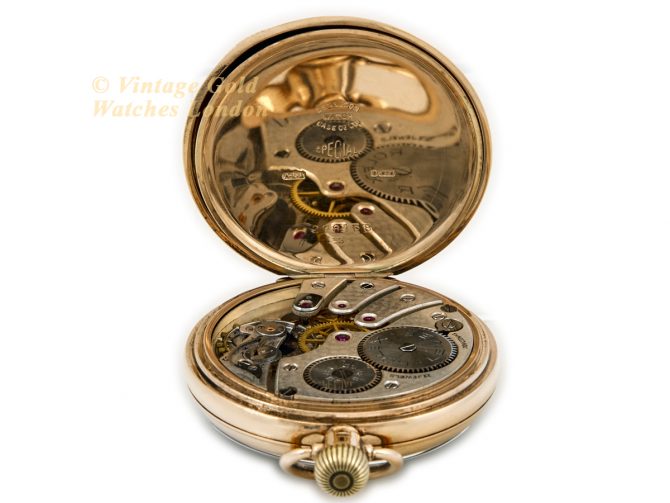 Rolex Pocket Watch 9ct Yellow Gold 1949 (8)